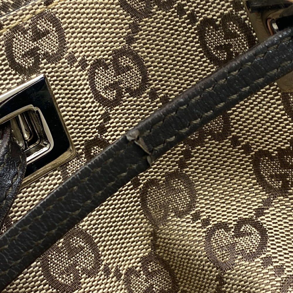 Gucci Gg Pattern Rucksack Drawstring Backpack Gg … - image 3